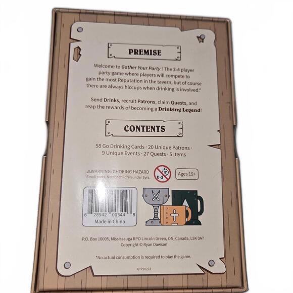 Gather Your Party - Tavern Edition - Party Bundle - 2-6 Players - Sealed - Picture 3 of 7